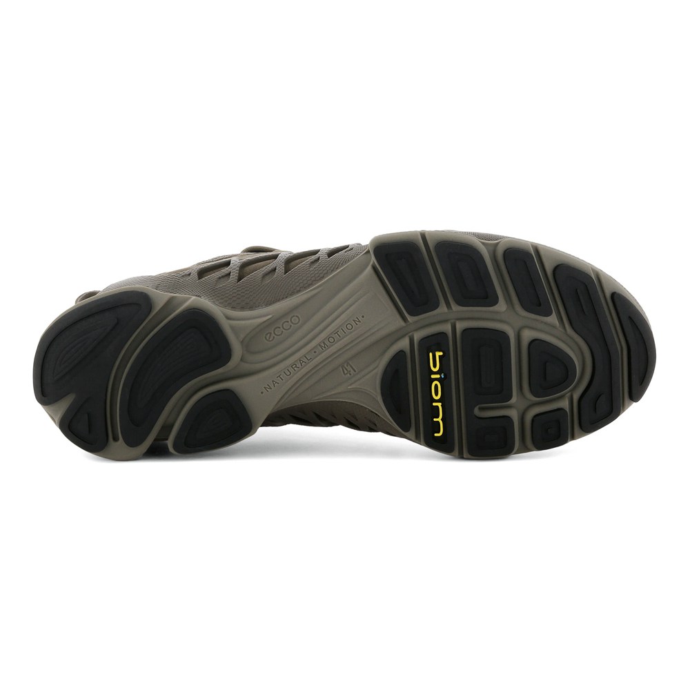 Tenis De Montaña Hombre - ECCO Biom Aex Bajos Gtx - Grises Oscuro - BJX945182